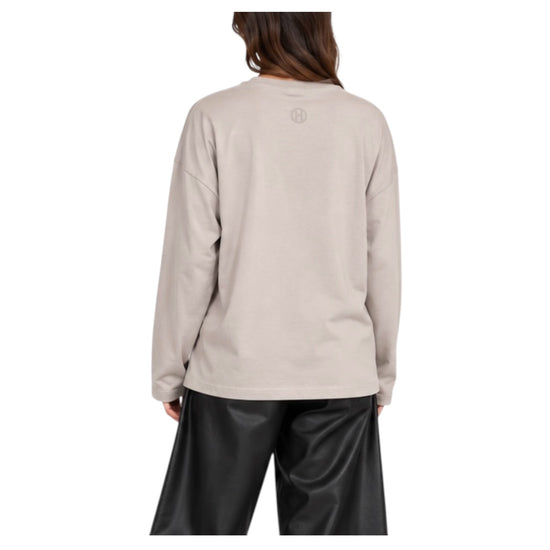T-shirt Over manica lunga Sabbia R002 SABBIA HAVEONE 