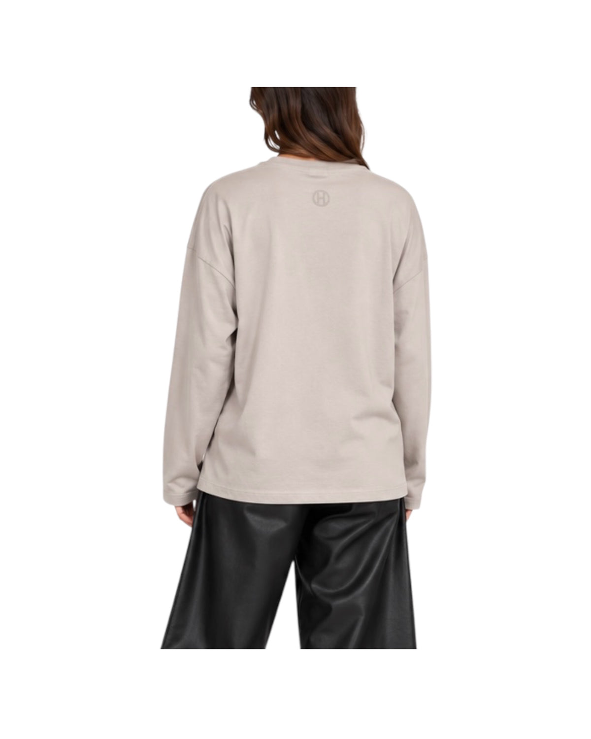 T-shirt Over manica lunga Sabbia R002 SABBIA HAVEONE 
