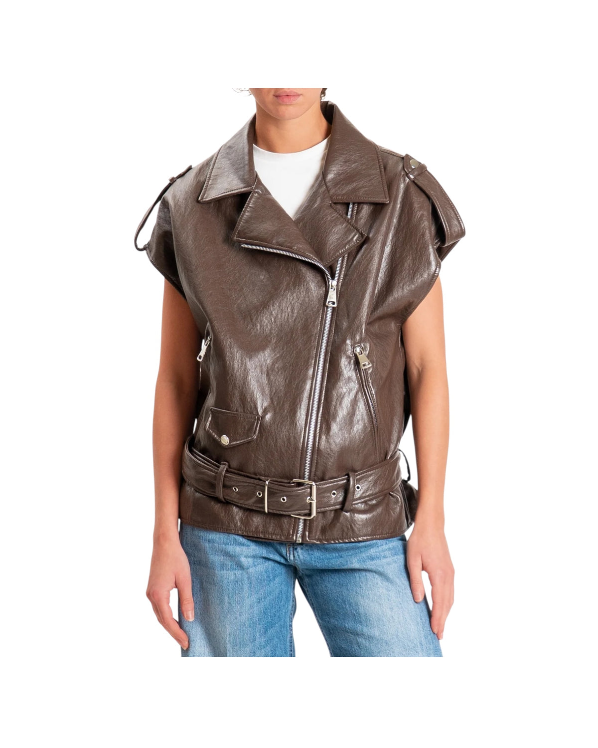 Gilet chiodo similpelle Moro R012 MORO HAVEONE 