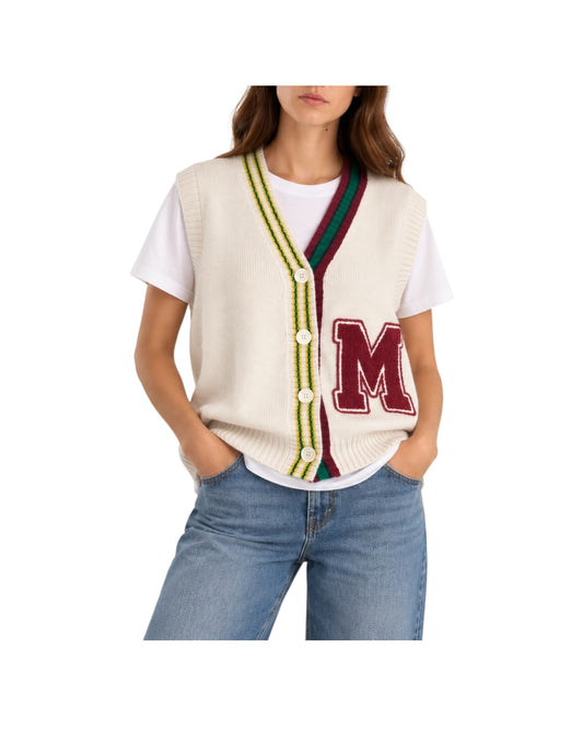 Gilet in maglia Burro R016 BURRO HAVEONE 