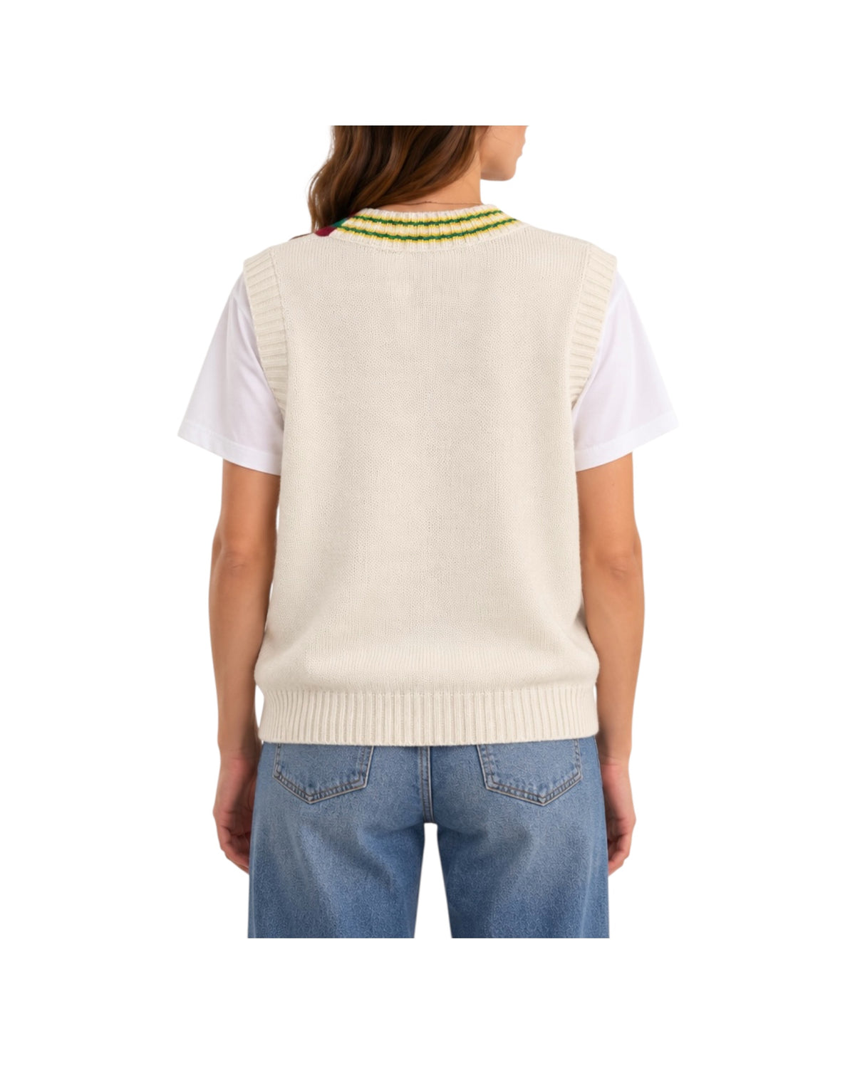 Gilet in maglia Burro R016 BURRO HAVEONE 