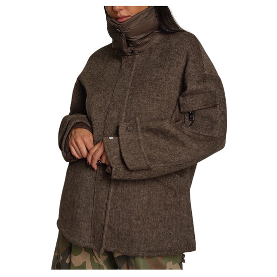 Giacca misto lana con collo imbottito Moro R018 MORO HAVEONE 
