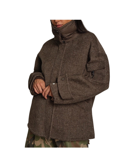 Giacca misto lana con collo imbottito Moro R018 MORO HAVEONE 