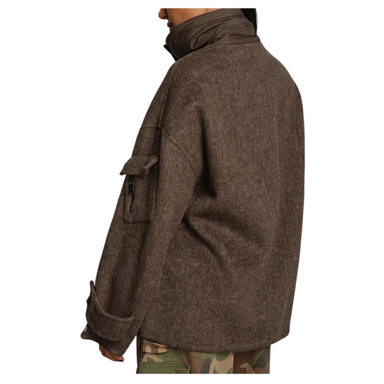 Giacca misto lana con collo imbottito Moro R018 MORO HAVEONE 
