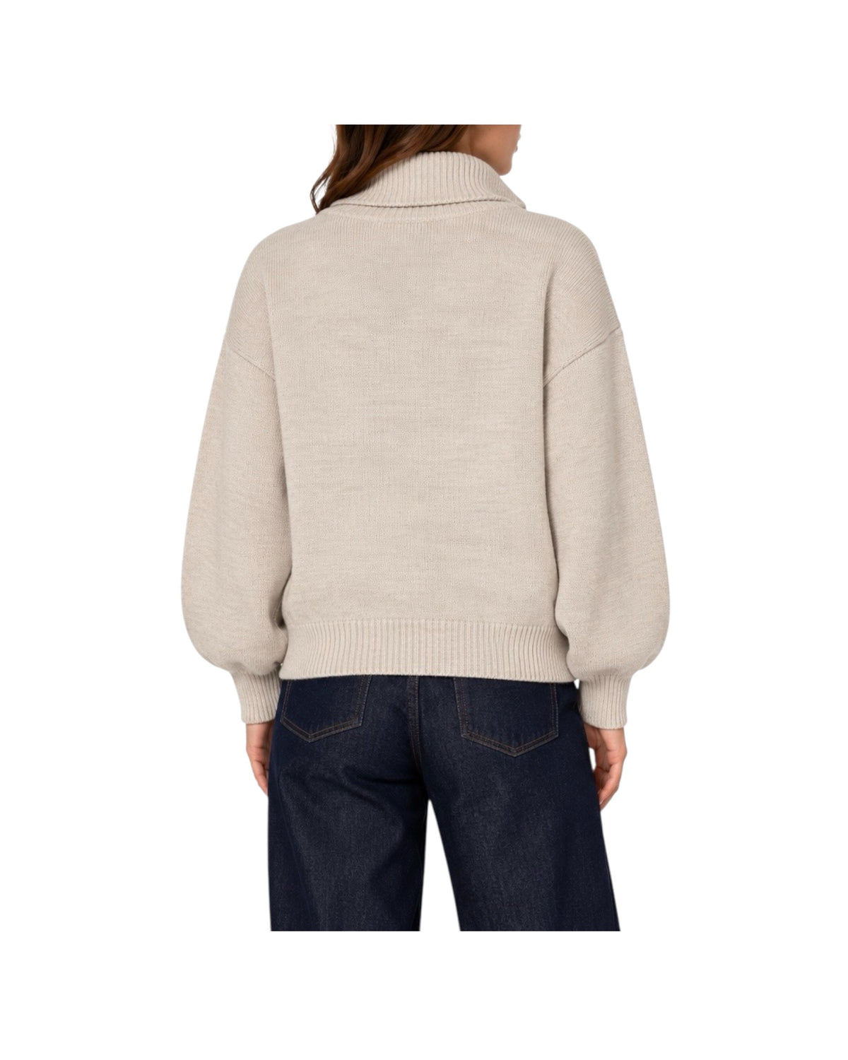 Maglia a rombi full zip Beige/Royal/Moro R074 BEIGE ROYAL MORO HAVEONE 