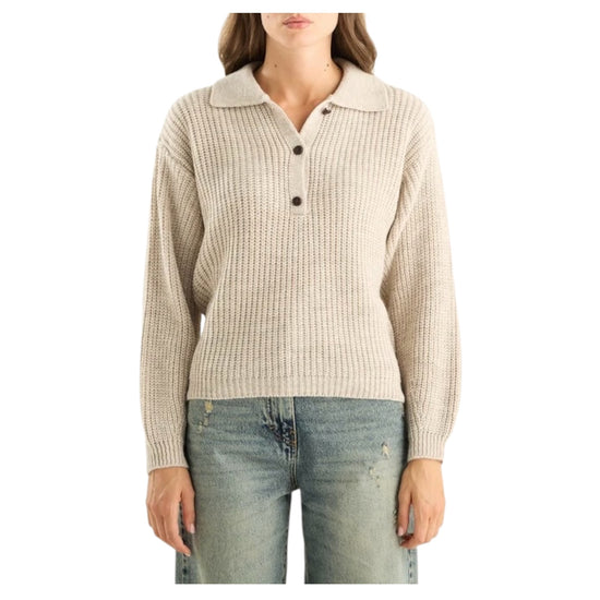 Polo a costa inglese Beige R111 BEIGE HAVEONE 