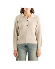 Polo a costa inglese Beige