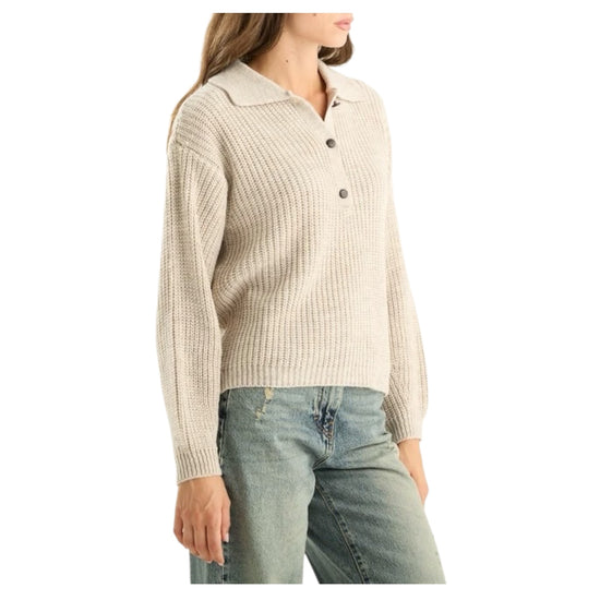 Polo a costa inglese Beige R111 BEIGE HAVEONE 