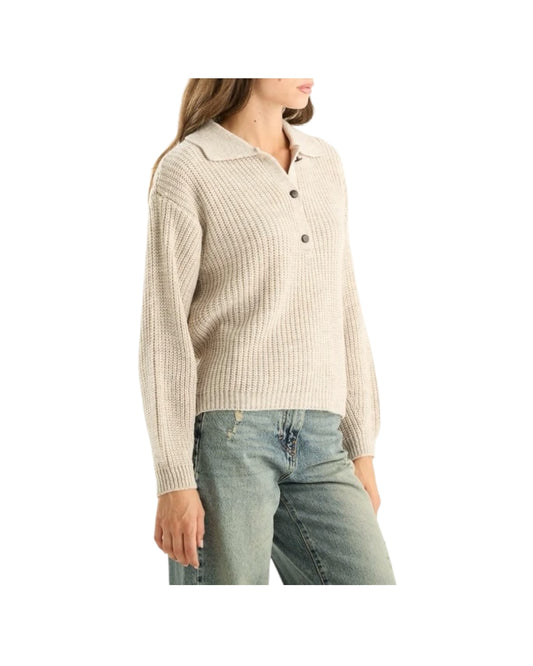 Polo a costa inglese Beige R111 BEIGE HAVEONE 