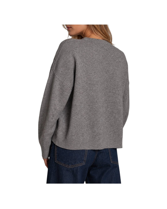Felpa misto viscosa Grigio R115 GRIGIO HAVEONE 