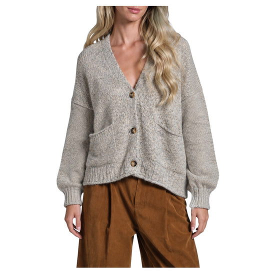 Cardigan misto lana Grey CHELSEA PNAC17 IMPURE 