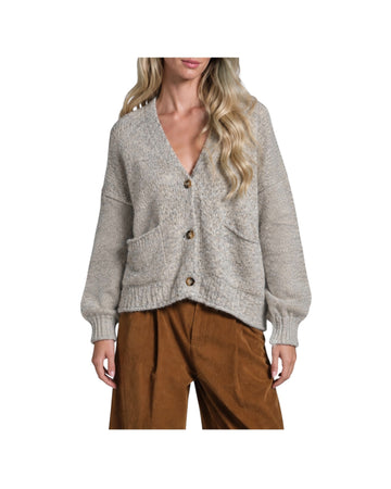 Cardigan misto lana Grey CHELSEA PNAC17 IMPURE 
