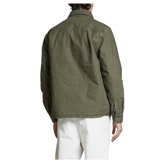 Overshirt in canvas Military green DEREK SLBC03 IMPURE 