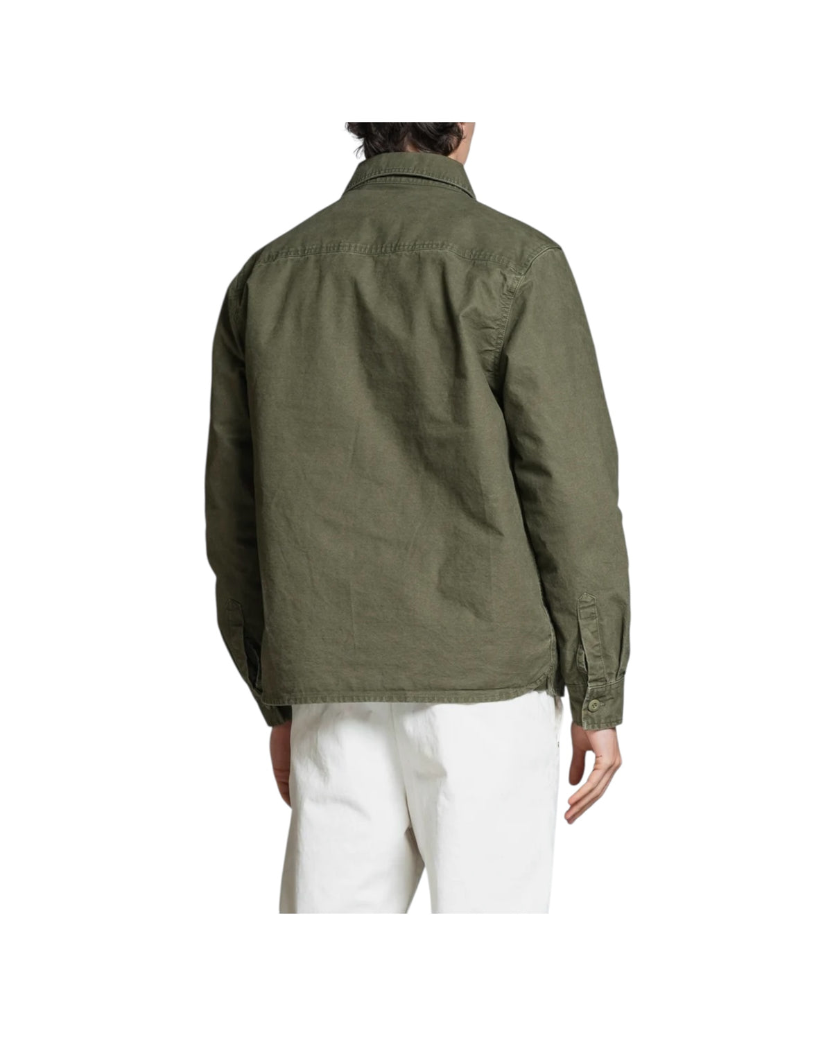 Overshirt in canvas Military green DEREK SLBC03 IMPURE 