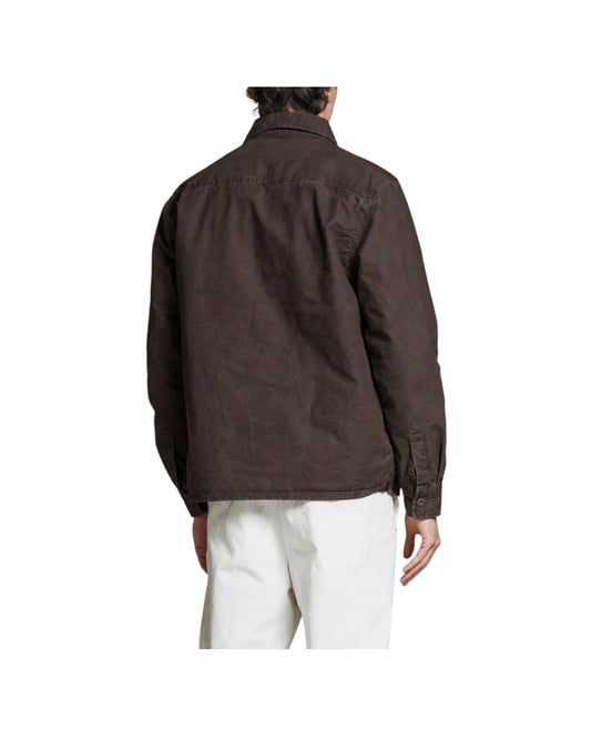 Overshirt in canvas Brown DEREK SLBC29 IMPURE 