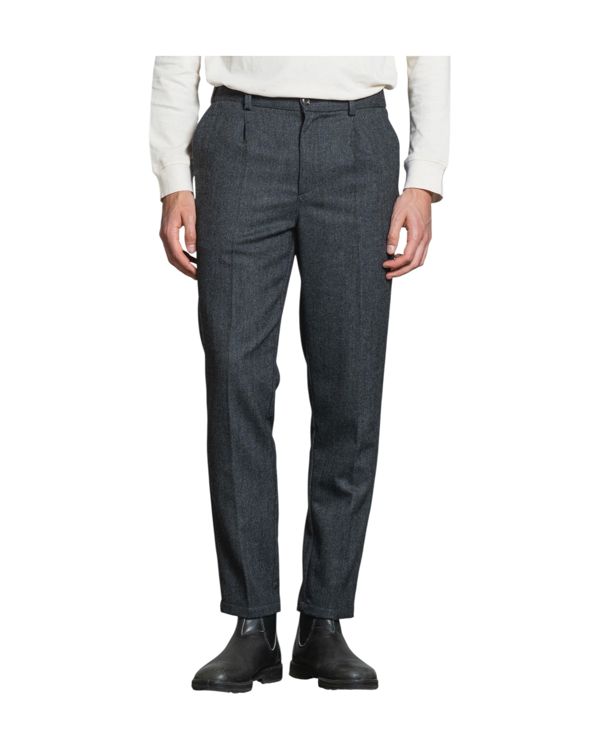 Pantalone Chino misto lana Castel rock ELIAS625 MWOC02 IMPURE 