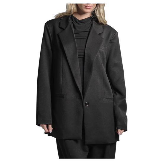 Blazer in misto viscosa Black GIFT WOVC10 IMPURE 