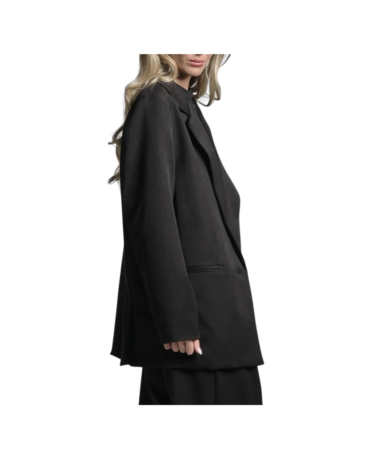 Blazer in misto viscosa Black GIFT WOVC10 IMPURE 