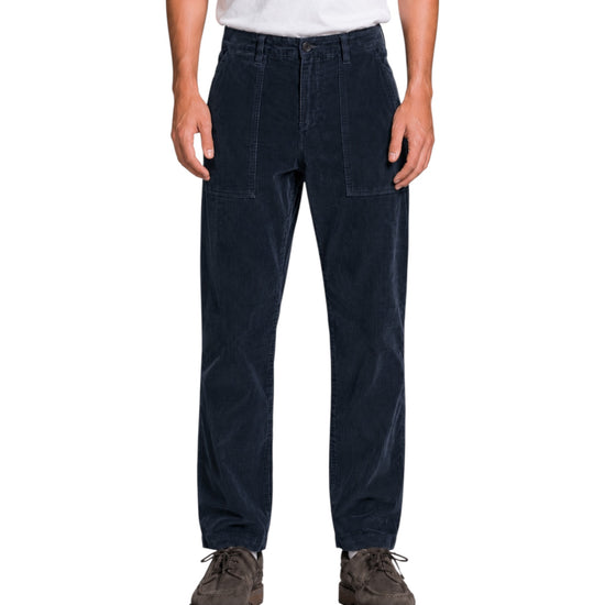 Pantalone Fatigue in velluto Navy HOPPER V05C01 IMPURE 