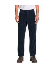 Pantalone Fatigue in velluto Navy