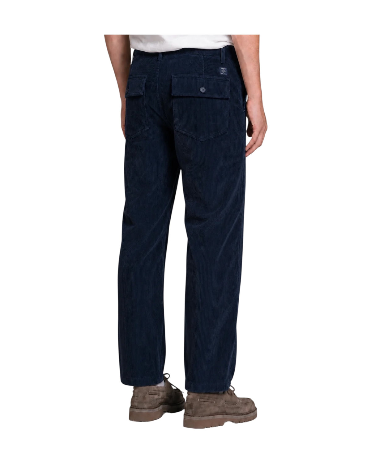 Pantalone Fatigue in velluto Navy HOPPER V05C01 IMPURE 