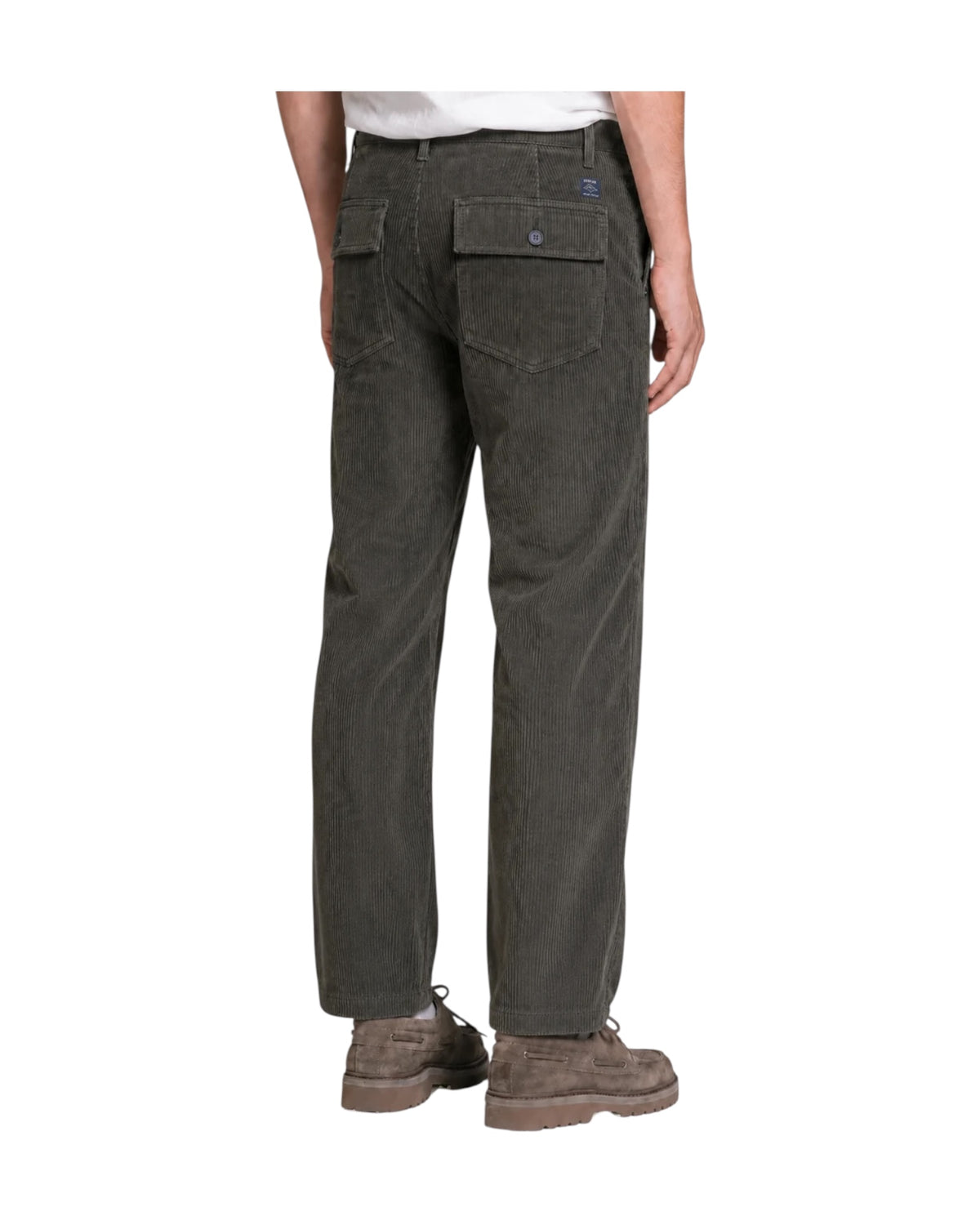 Pantalone Fatigue in velluto Military green HOPPER V05C03 IMPURE 
