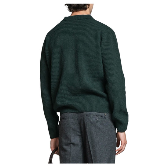 Cardigan in lana Dark green HUGO WN8C04 IMPURE 