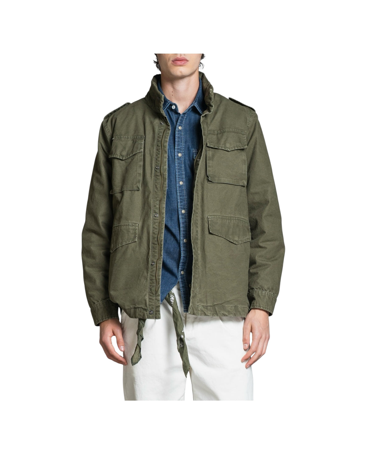 Field Jacket Military green JAKE SLBC03 IMPURE 
