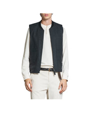 Gilet reversibile misto lana Castel rock