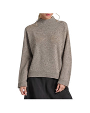 Maglione in Lambswool Tortora