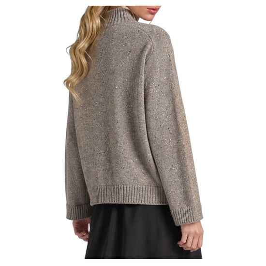 Maglione in Lambswool Tortora MYA SHWC18 IMPURE 