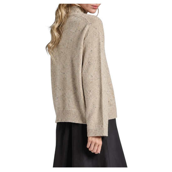 Maglione in Lambswool Beige MYA SHWC51 IMPURE 