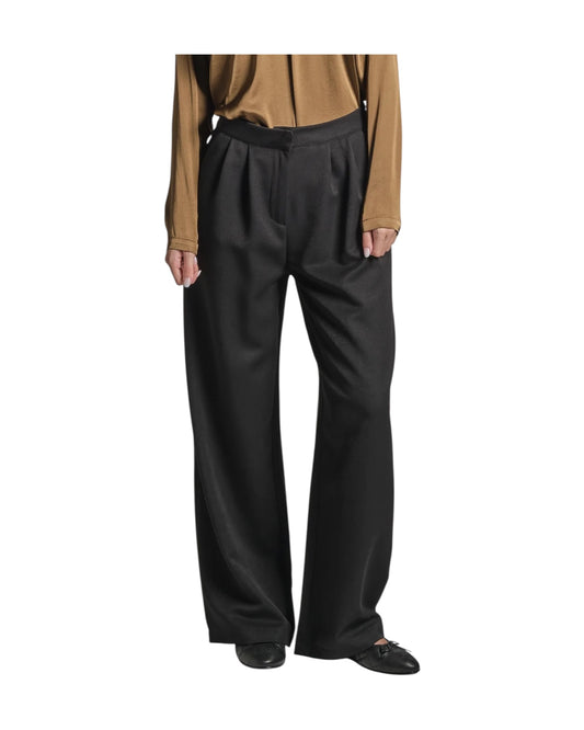 Pantalone con pinces Black PEACE WOVC10 IMPURE 