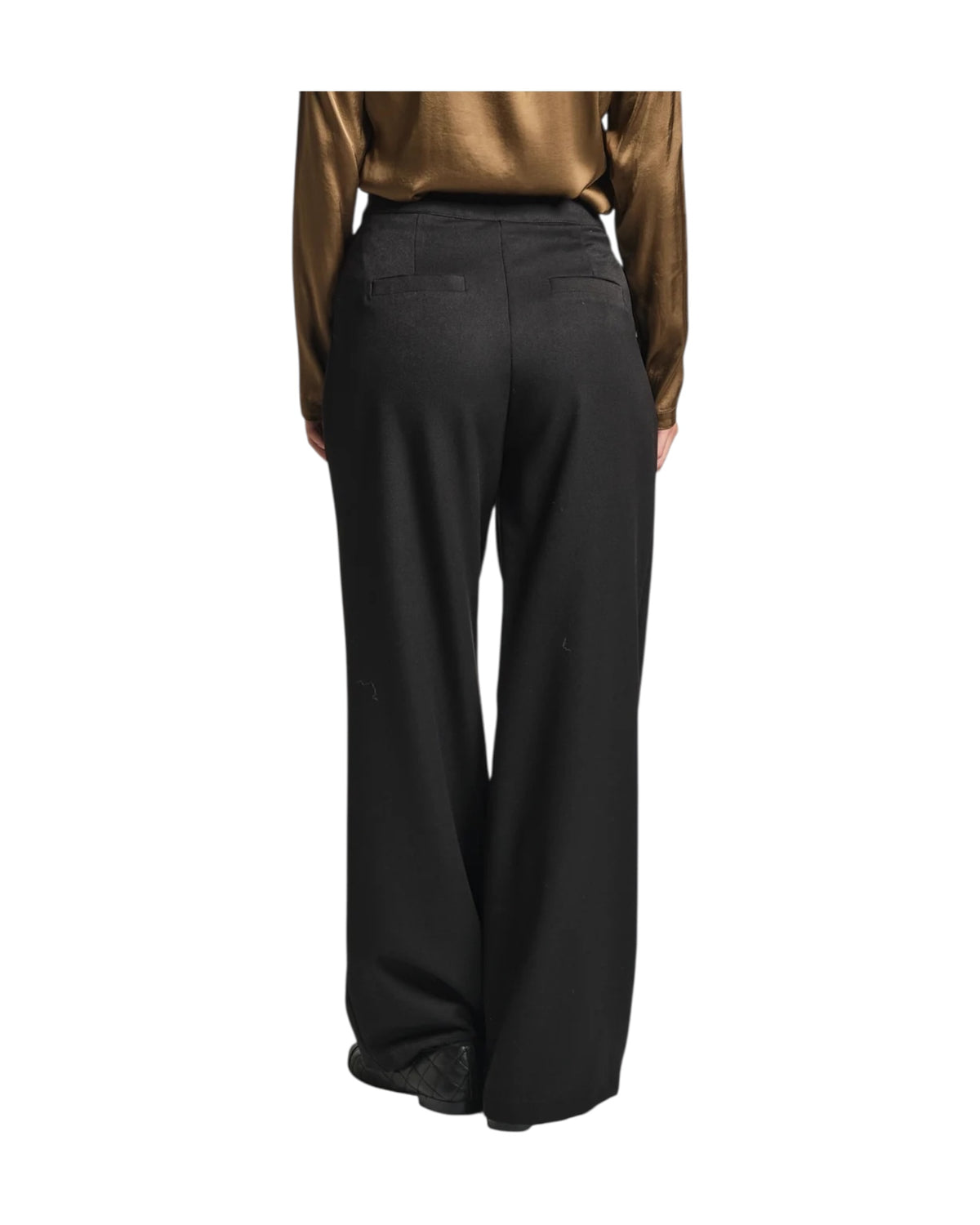 Pantalone con pinces Black PEACE WOVC10 IMPURE 