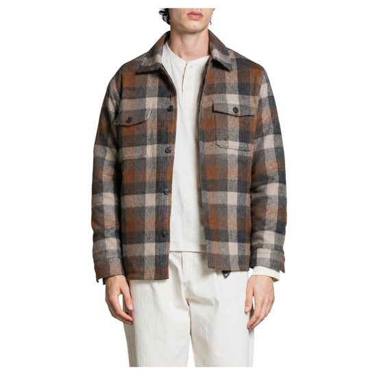 Overshirt Rust Check STAN014 FLA221 IMPURE 