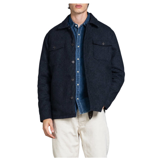 Overshirt Navy STAN FLAC01 IMPURE 