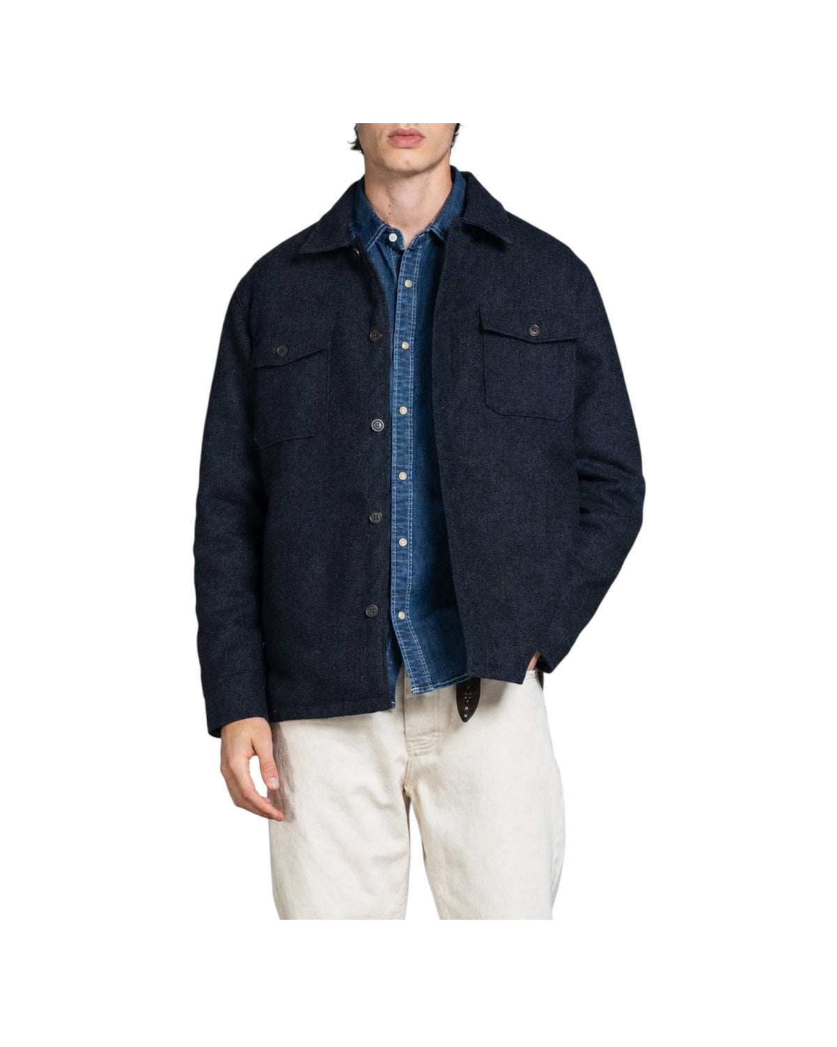 Overshirt Navy STAN FLAC01 IMPURE 