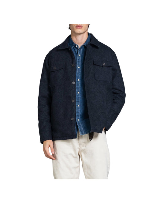 Overshirt Navy STAN FLAC01 IMPURE 