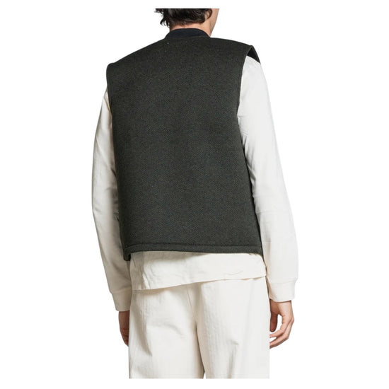 Gilet Terry Spigato Military Green TERRY104 MWBC03 IMPURE 