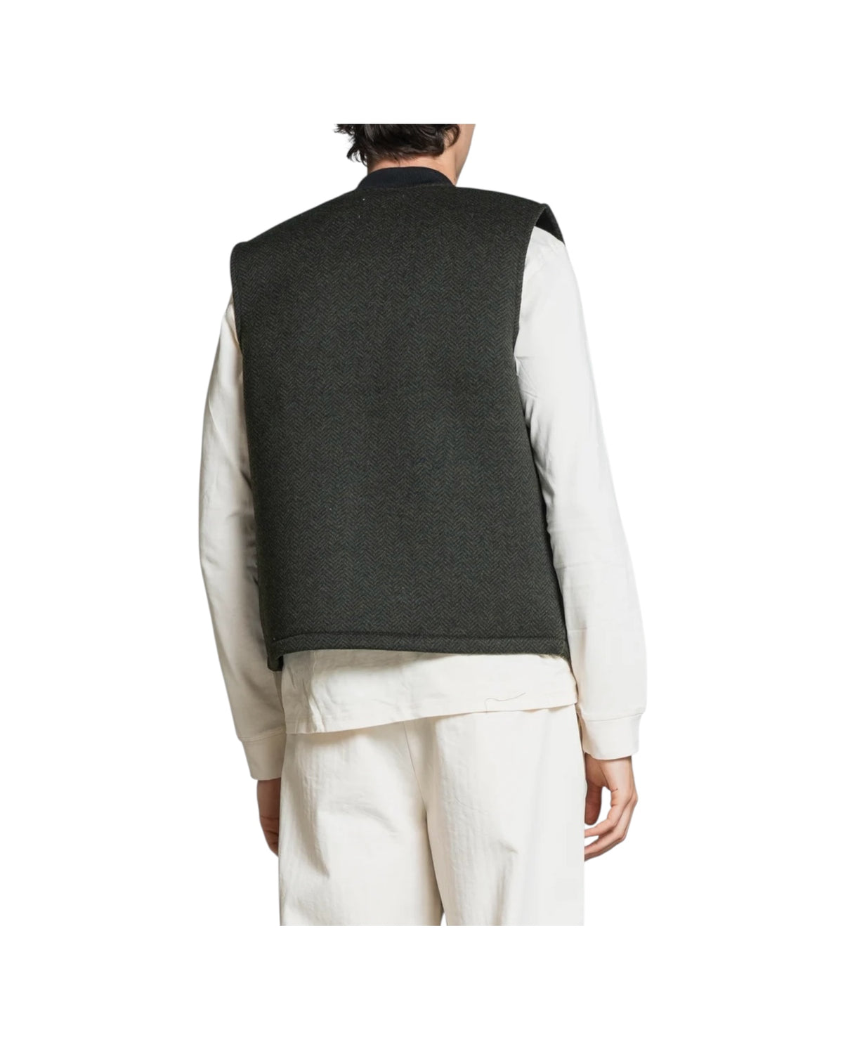 Gilet Terry Spigato Military Green TERRY104 MWBC03 IMPURE 