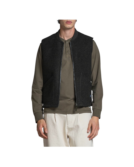 Gilet in lana cotta Castel rock TERRY MWBC02 IMPURE 