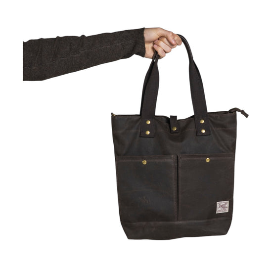 Borsa Waxed Brown TOM WAXC29 IMPURE 