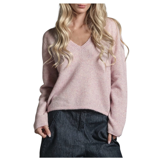 Maglia in misto alpaca Glicine VIDA ALP278 IMPURE 