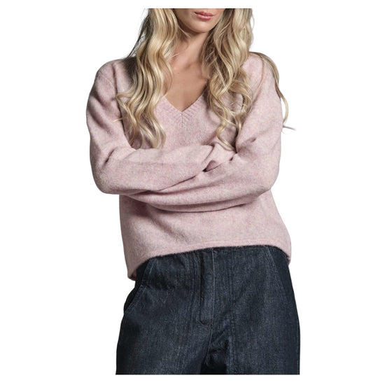 Maglia in misto alpaca Glicine VIDA ALP278 IMPURE 