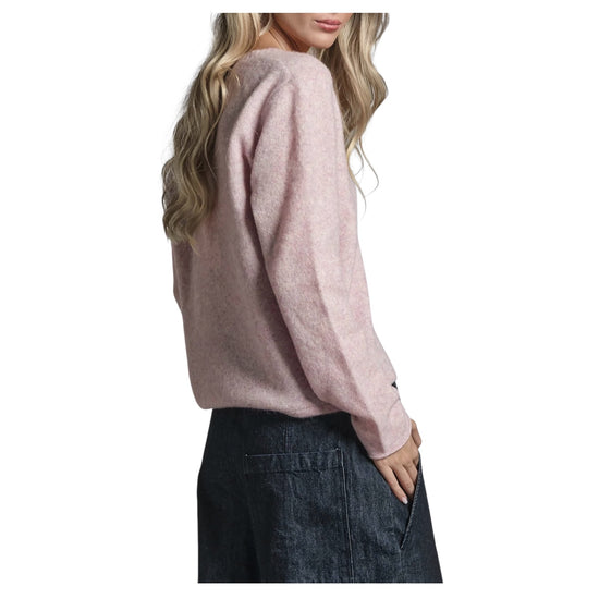 Maglia in misto alpaca Glicine VIDA ALP278 IMPURE 