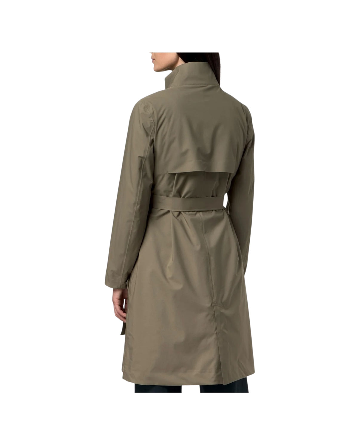 Giacca lunga 3 in 1 Green army/Red K2161CW D0P K-WAY 