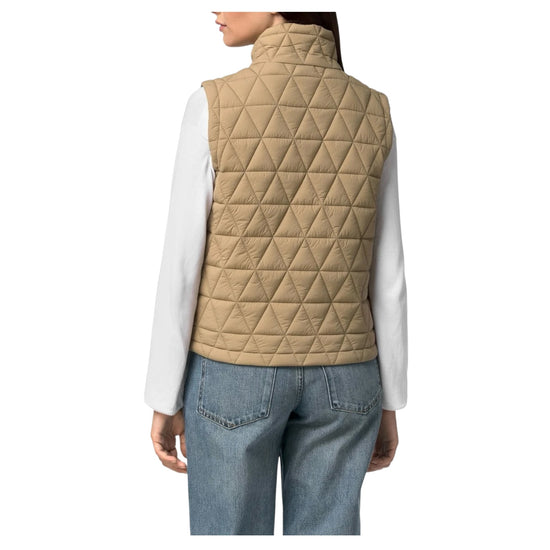 Gilet trapuntato impermeabile Beige Kaki K31511W 677 K-WAY 