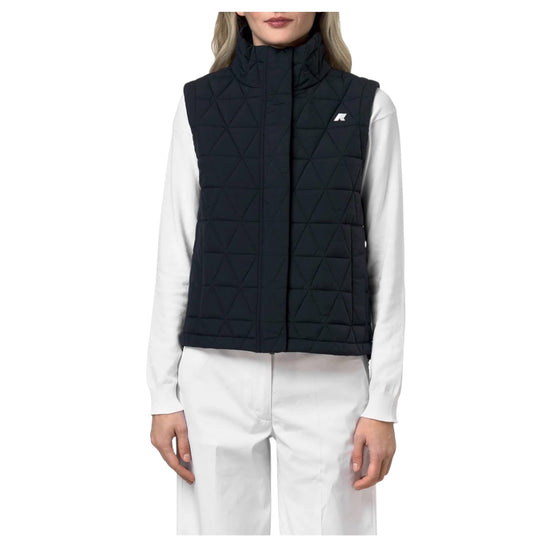Gilet trapuntato impermeabile Blue depth K31511W K89 K-WAY 