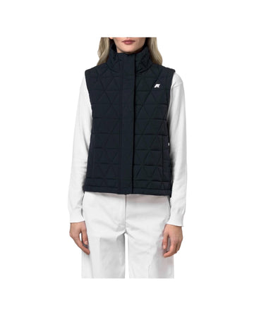 Gilet trapuntato impermeabile Blue depth K31511W K89 K-WAY 
