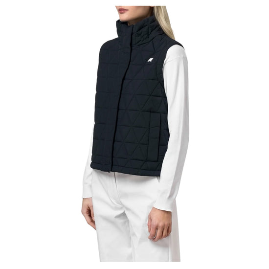 Gilet trapuntato impermeabile Blue depth K31511W K89 K-WAY 
